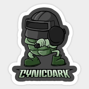 CynicdarK PUBG Pan Sticker